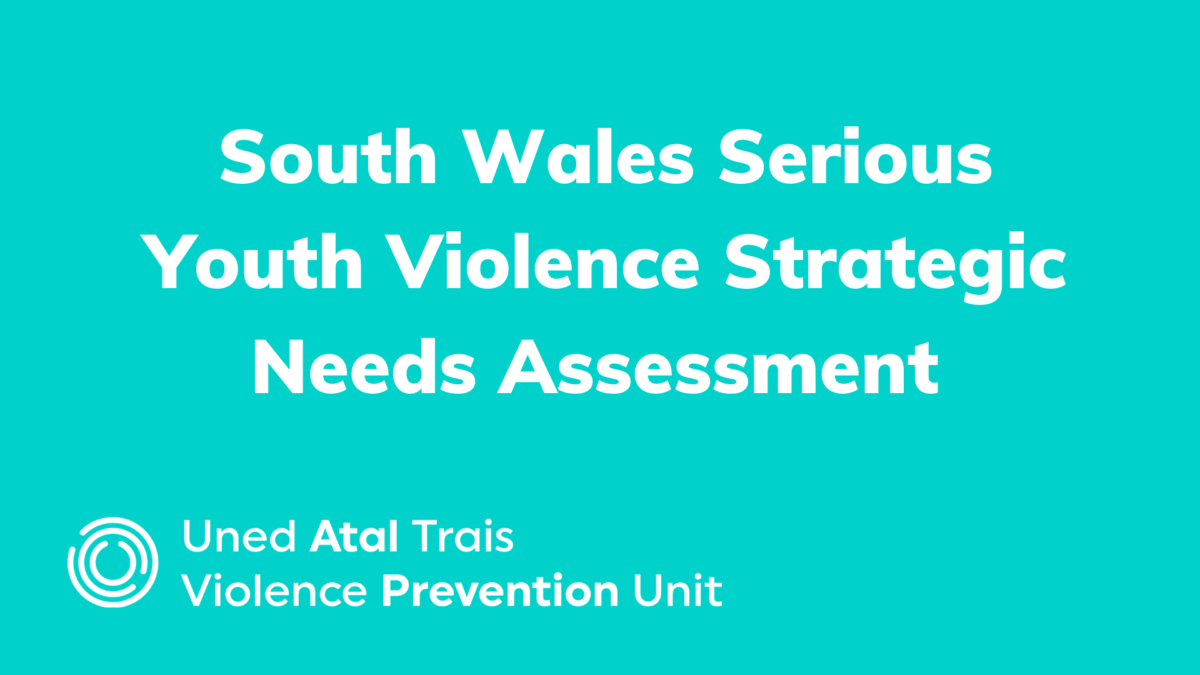 South Wales Serious Youth Violence Strategic Needs Assessment