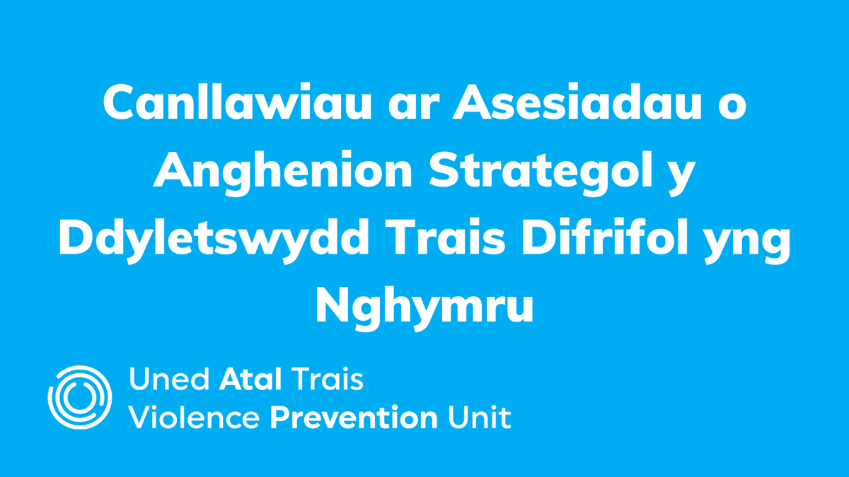 Asesiadau o Anghenion Strategol y Ddyletswydd Trais Difrifol yng Nghymru