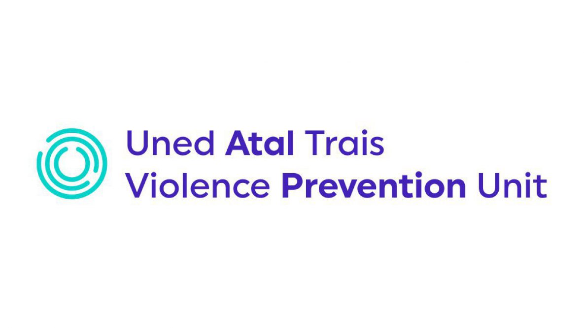 Image displays the Wales Violence Prevention Unit logo